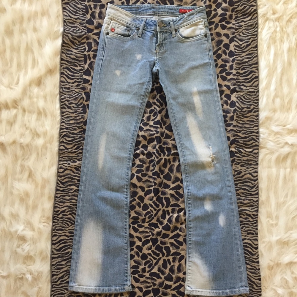 Nwot Bleached Splatter Seven7 - image 1